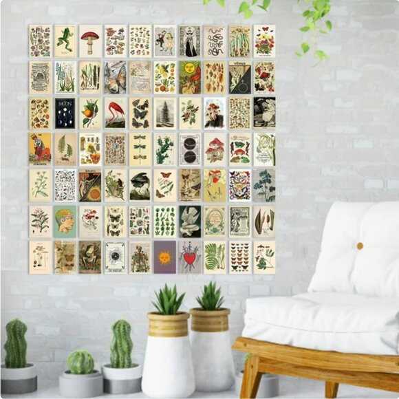 Classical Vintage Wall Collage Kit - 70 Pieces - Picture 3 of 4